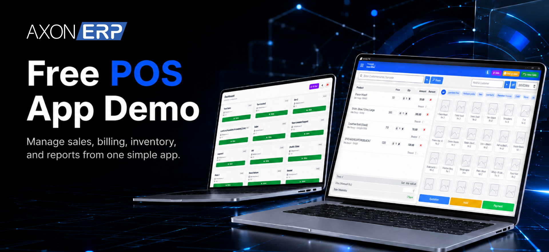 Free Offline POS Software Download: Try Axon ERP Before You Decide